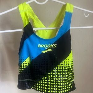 Brooks Neon Yellow and Black Racing Halter